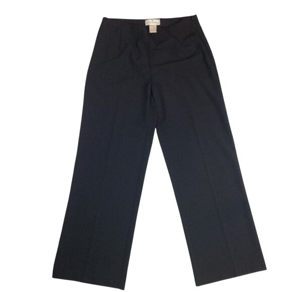 Soft Surroundings Womens Medium Petite Wide Leg Pants Black - Picture 2 of 10